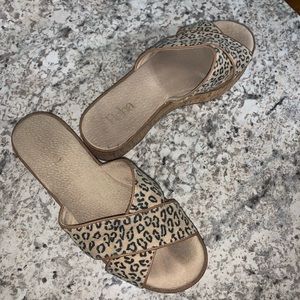 PLatform Cheetah Sandals 🖤